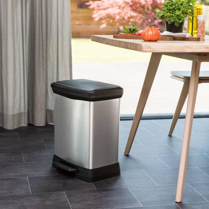 Actual product image Curver Metallic Deco Bin 30L Mülleimer (30 l)