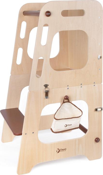 Produktbild Classic World Lernturm und Tisch aus Holz, 2-in-1, verstellbar, 90