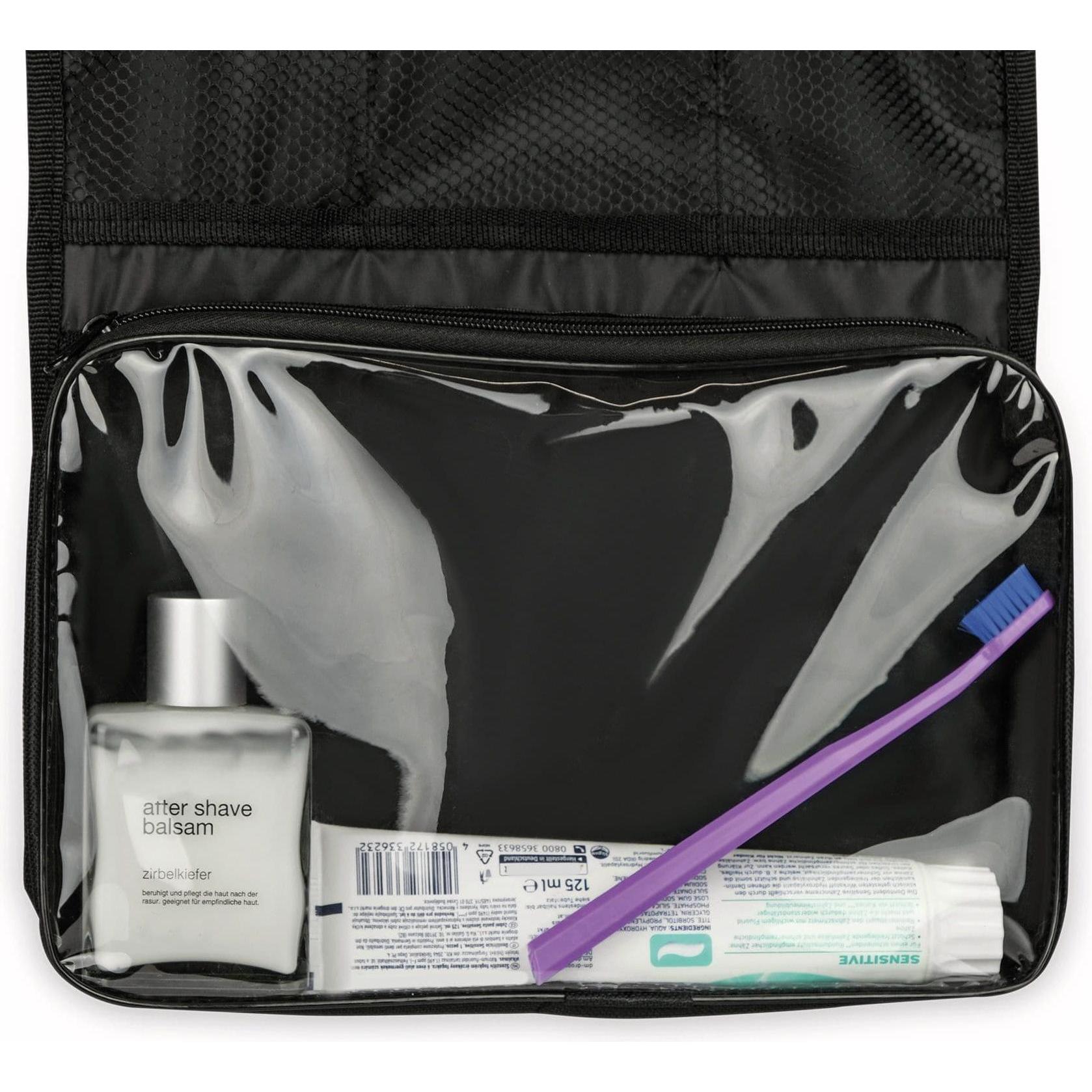 Calima, Necessaire, Camping Kulturtasche, Schwarz