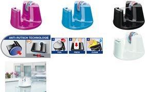 Produktbild tesa tesafilm COMPACT Tischabroller, Klebeband-Spender mit Anti-Rutsch-Boden, inkl. 1 Rolle tesafilm