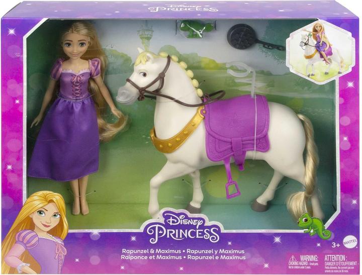 Actual product image Mattel Rapunzel & Maximus