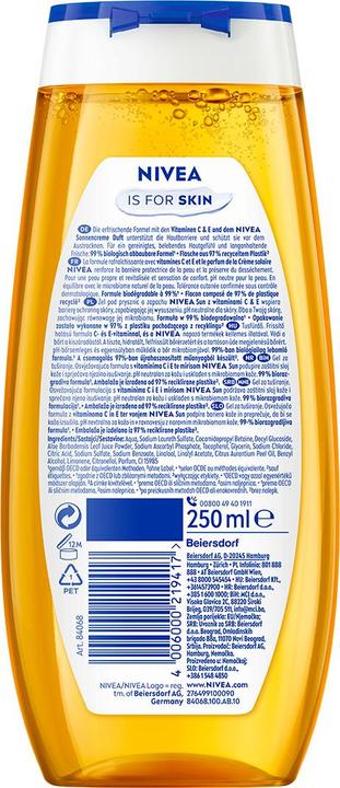 Immagine prodotto NIVEA Gel doccia Summer Happiness (250 ml)
