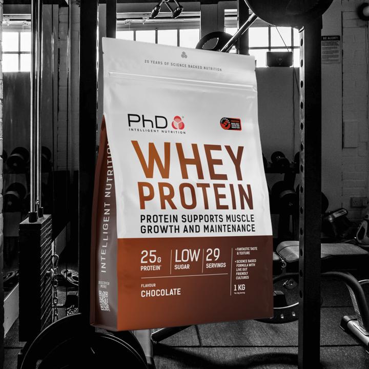 Produktbild PHD Whey Protein (1000 g, Schokolade)