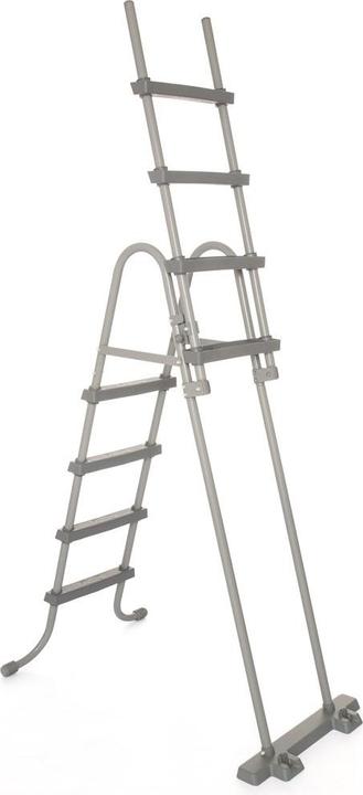 Actual product image Bestway Power Steel 56670 above ground pool Framed pool Rectangular 11532 L White (488 x 244 x 122 cm)