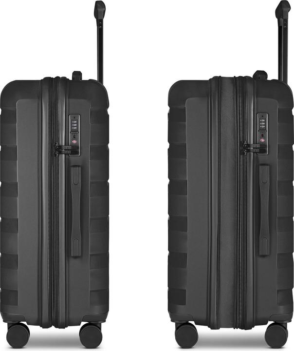 Produktbild D&N South Dakota 4 Rollen Trolley M 66 cm mit Dehnfalte (62 l)