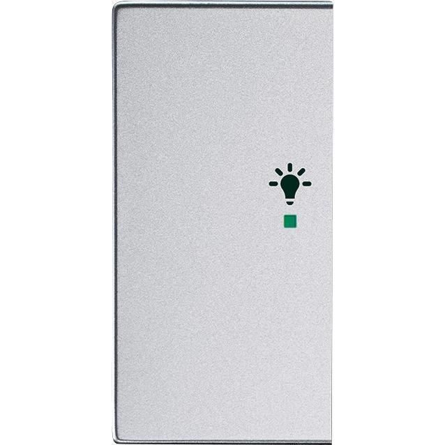 Busch-Jaeger, Programma di commutazione degli accessori, Bilanciere Busch-Jäger a 2 pieghe a sinistra, con simbolo "luce" 6231-21-83