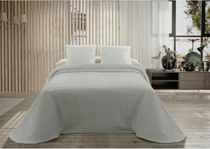 Hosteline Bedspread (quilt) PALMA Pearl Gray King size (250 x 270 cm)