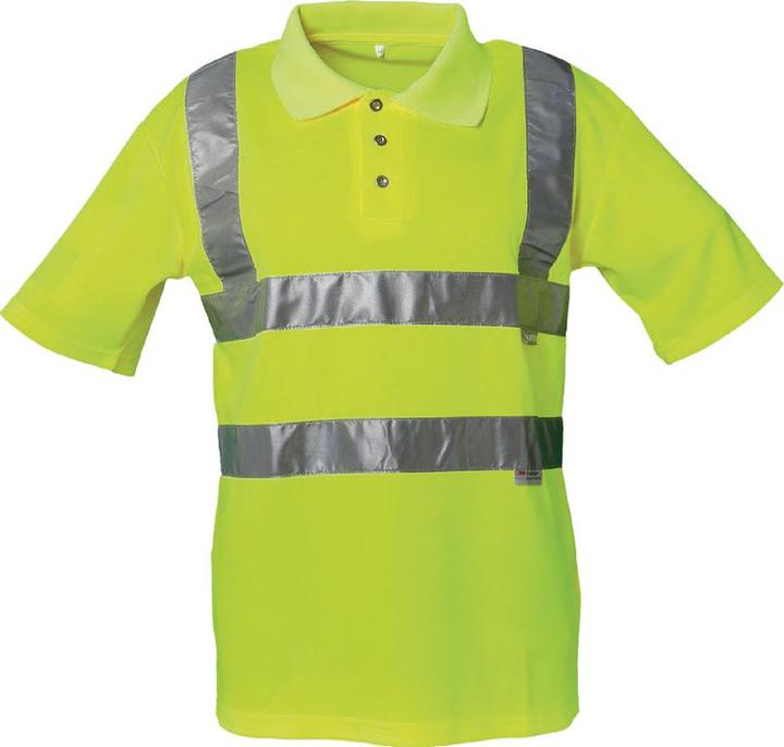 Planam Warnschutz Polo-Shirt (L)