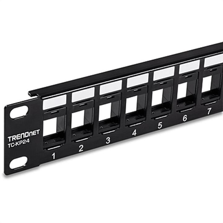 Actual product image Trendnet TC-KP24 patch panel (blank panel)
