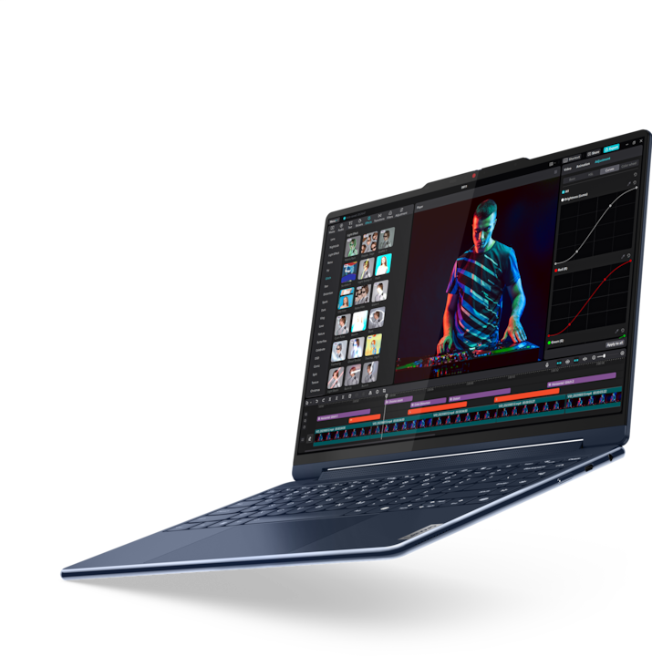 Produktbild Lenovo Yoga 9 2-in-1 14IMH9 (14", Intel Core Ultra 7 155H, 32 GB, 1000 GB, DE)