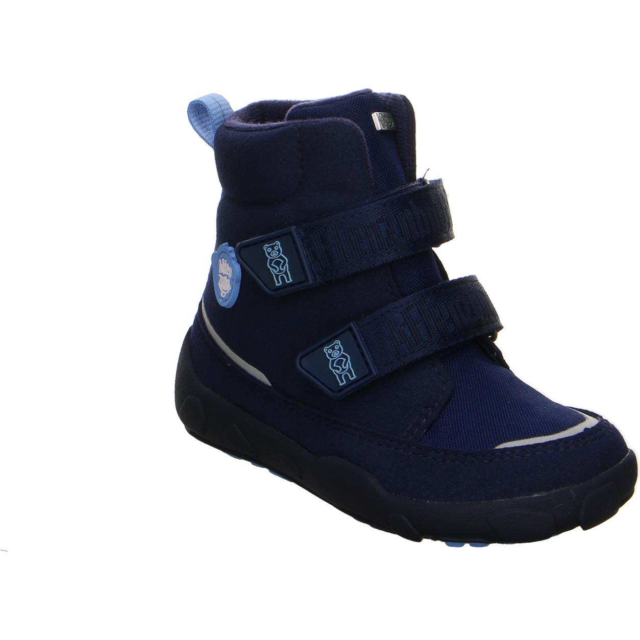 Affenzahn, Unisex, Boots + Stiefel, Winterstiefel VEGAN COMFY Bär, Blau, (22)