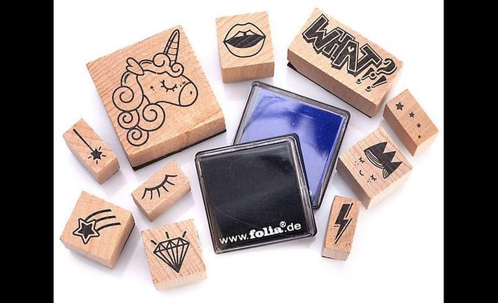 Immagine prodotto Folia Set di francobolli Unicorn