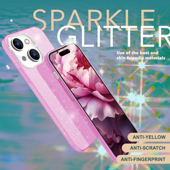 Immagine prodotto Nalia Copertina glitterata (Apple iPhone 15 Plus)