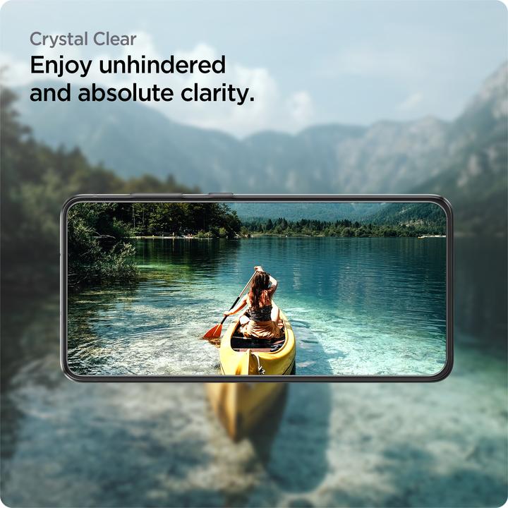 Produktbild Spigen ALM Glas.Tr Samsung S21 FE 2szt. szkło hartowane AGL03088 (2 Stk., Samsung Galaxy S21 FE)