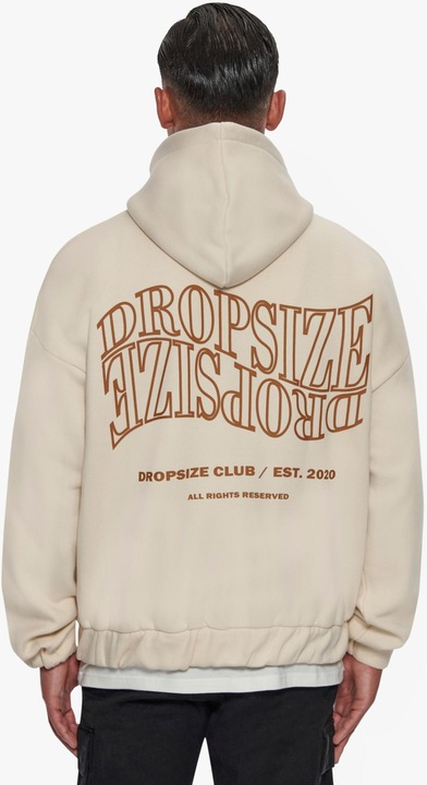 Immagine prodotto Dropsize Felpa con cappuccio oversize con logo specchiato - 124653 (L)