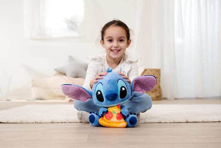 Image du produit Simba Disney Stitch avec pizza, 25cm (25 cm)