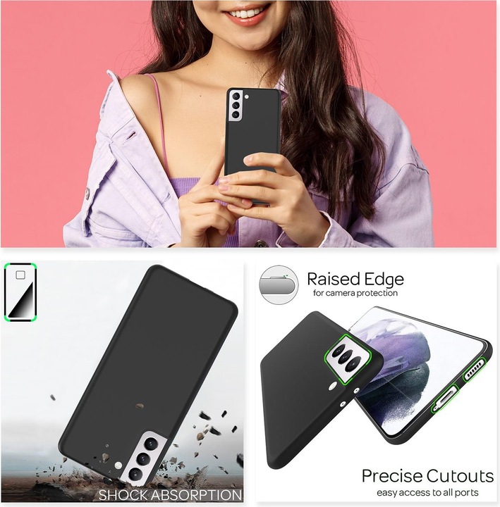 Image du produit Nalia Boîtier rigide ultra fin (Samsung Galaxy S21+)