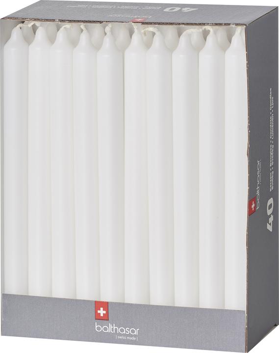 Actual product image Balthasar Rod candles (40 pcs.)