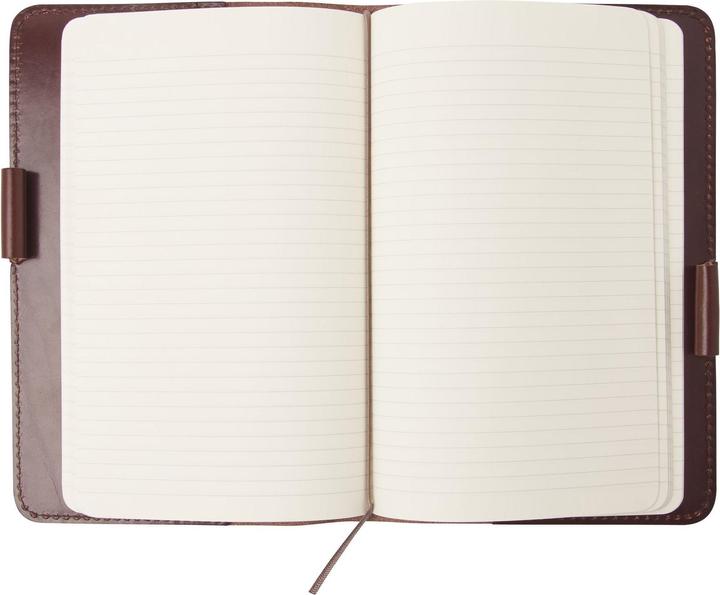 Actual product image Castelijn & Beerens Gaucho leather notebook 22 cm (Lined, Soft cover)