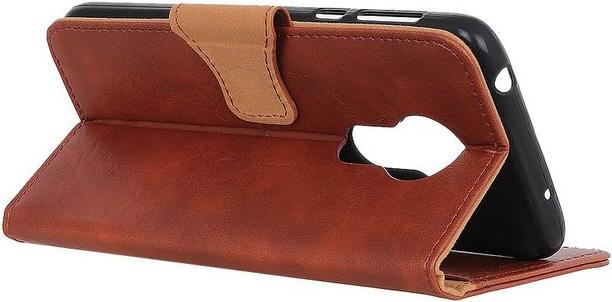 Actual product image MU Classic Crazy Horse IV Leather Bookcover Series (Nokia 3.4)