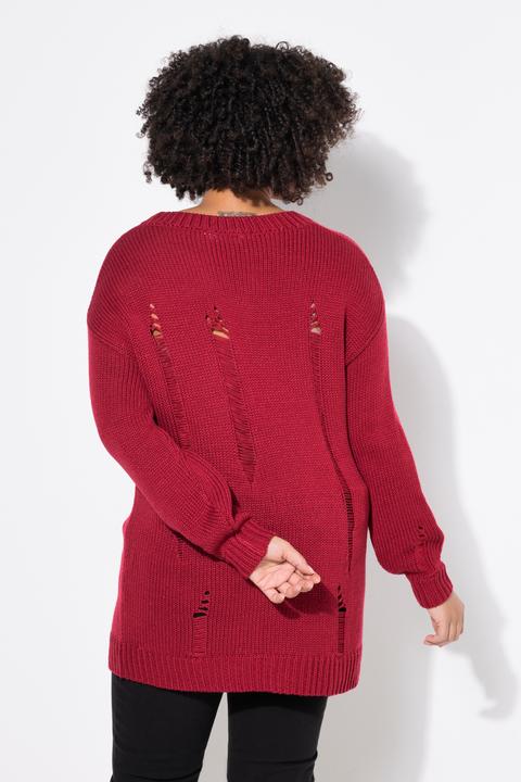 Produktbild Angel of Style Pullover, Loose Fit, Destroyed-Look (58)