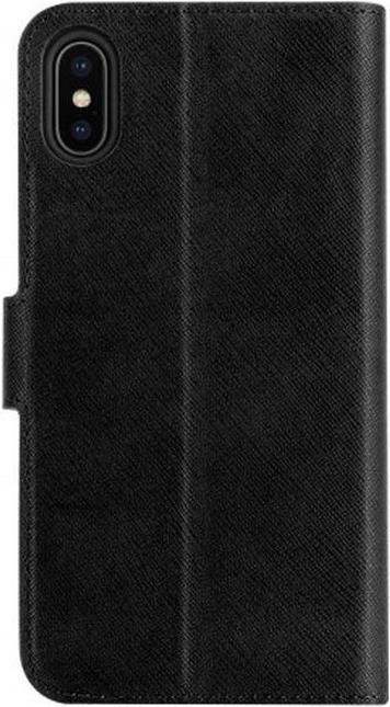 Image du produit Xqisit Portefeuille Etui Viscose noir (Apple iPhone XS Max)