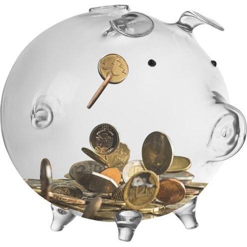 Ruhhy, Salvadanaio, Salvadanaio - Salvadanaio in vetro 22588