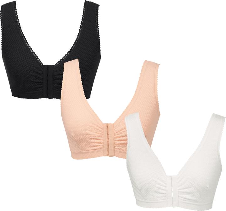 medoVital Bra without underwire 3-pack