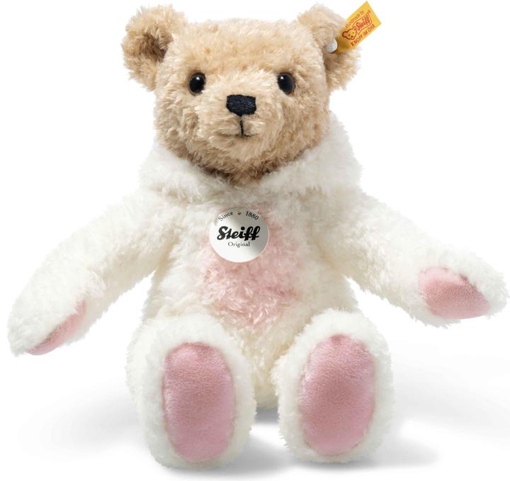 Immagine prodotto Steiff Felpa con cappuccio orsetto coniglio bianco 27cm (27 cm)