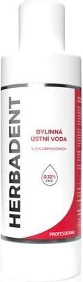 Produktbild Herbadent Professional herbal mouthwash with chlorhex. 240 ml (240 ml, Mundspülung)