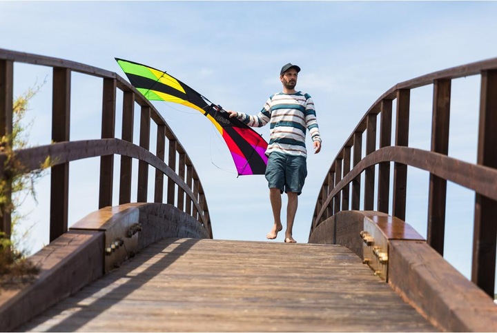 Actual product image HQ Kites Mojo Rainbow