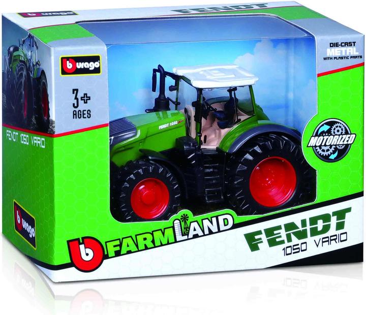 Actual product image Bburago 10cm farm tractor, assorted, 18-31610
