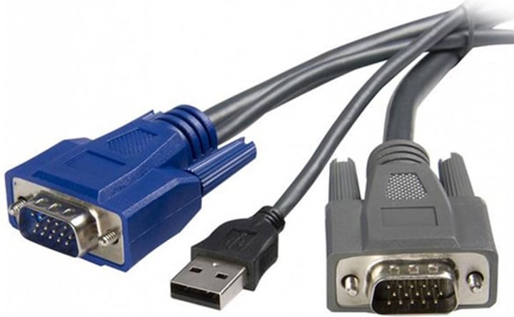 Produktbild StarTech 10 FT USB VGA 2-IN-1 KVM CABLE