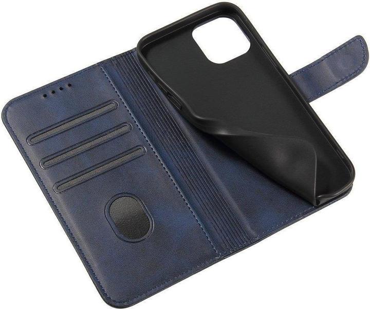 Image du produit Hurtel Magnet Case élégante housse avec rabat et fonction stand pour Samsung Galaxy A03s (166.5) bleu (Samsung Galaxy A03s)