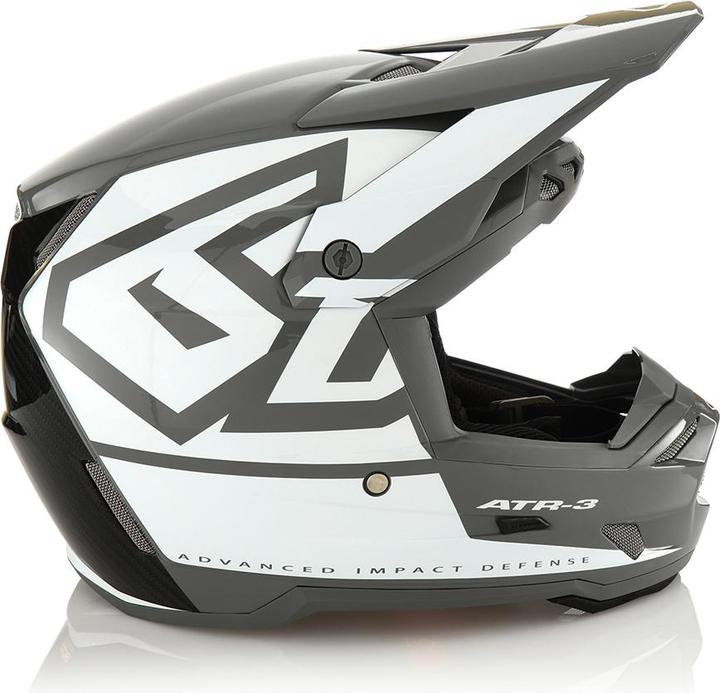 6D Helmets HELMET 6D 25 ATR-3 HEX GLOSS WHT (56 cm, S)