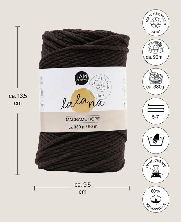 Produktbild Lalana Macrame Rope (90 m)