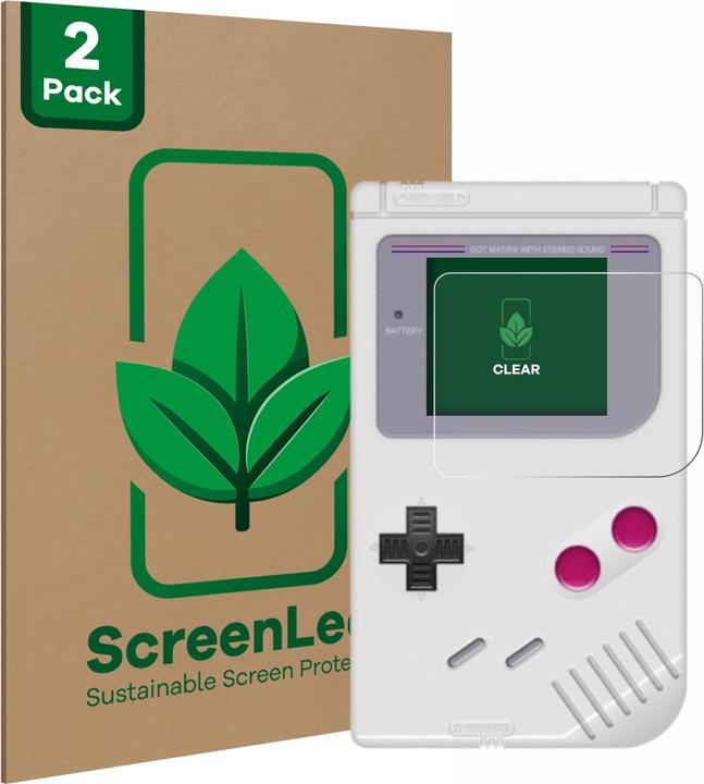 Actual product image ScreenLeaf Protective film sustainable screen protector screen protector film clear transparent