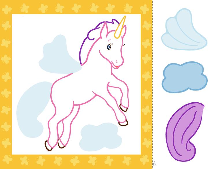 Produktbild Mein erstes Einhorn-Bastelbuch