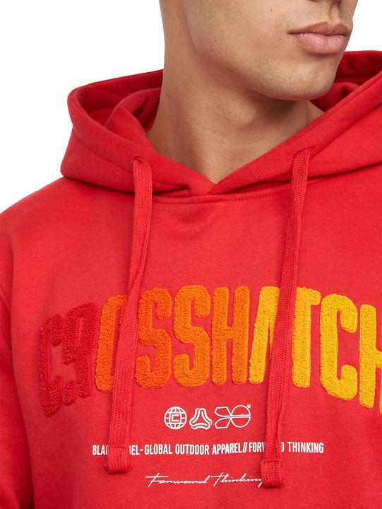 Immagine prodotto Crosshatch Flocked Felpa con Cappuccio Uomo (S)