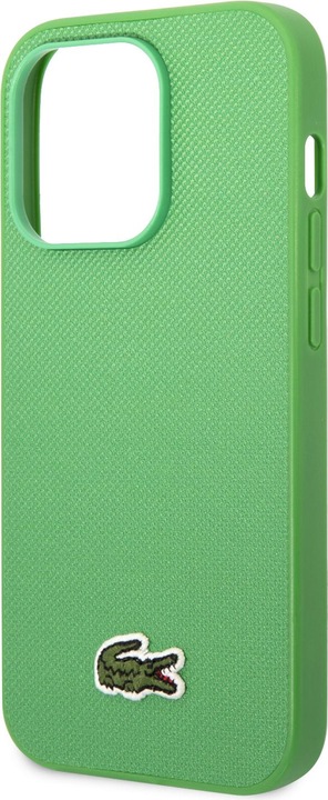 Image du produit Lacoste LCHMP14LPVCN iPhone 14 Pro 6.1" zielony/green étui rigide Iconic Petit Pique MagSafe (Apple iPhone 14 Pro)