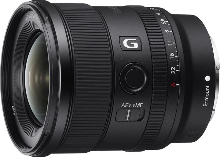 Actual product image Sony FE 20mm F/1.8 G - (EU) (Sony E, full size)