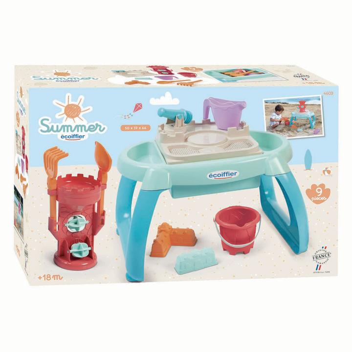Produktbild Ecoiffier Sand- und Wassertisch - 9-teilig.