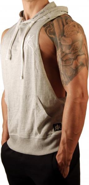 Actual product image Gym Generation Fighter Muscle Tank GREY (S)
