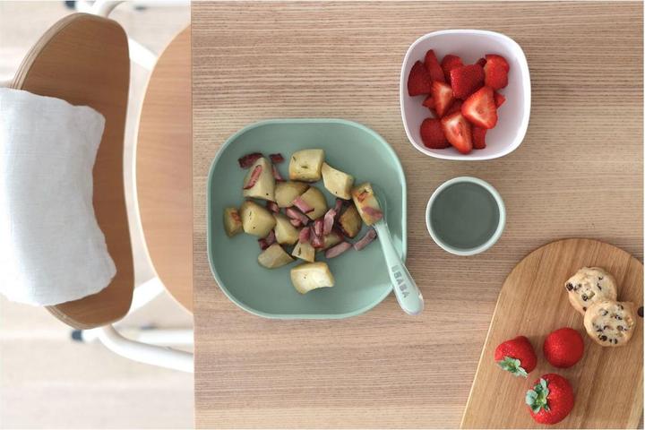 Produktbild Beaba Silikon Geschirr-Set 4-tlg salbei