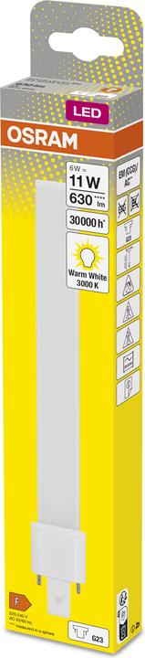 Produktbild Osram Dulux S (G23, 6 W, 630 lm, 1 x, F)