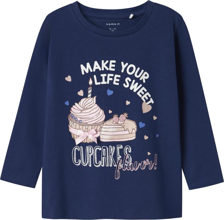 Immagine prodotto Name it Langarmshirt mit Brustdruck (110)