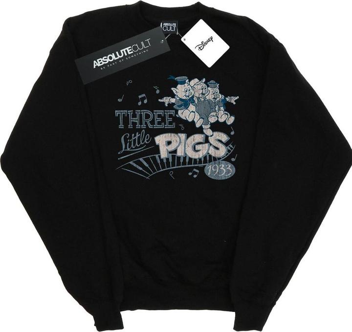 Disney Three Little Pigs 1933 Felpa Donna (L)