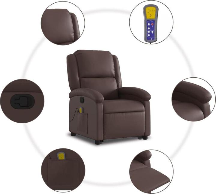 Produktbild vidaXL Massagesessel mit Aufstehhilfe