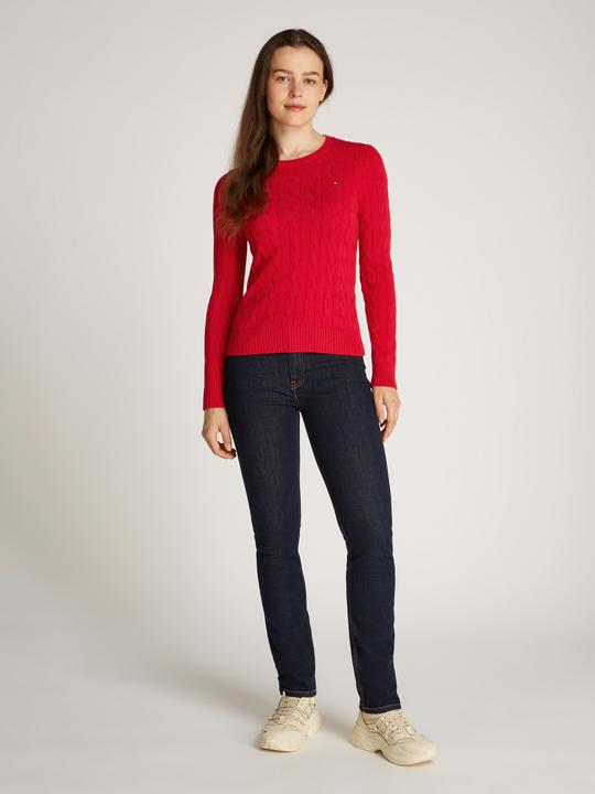 Produktbild Tommy Hilfiger Co Cable Mid Gg Ls C-Nk Swt (3XL)