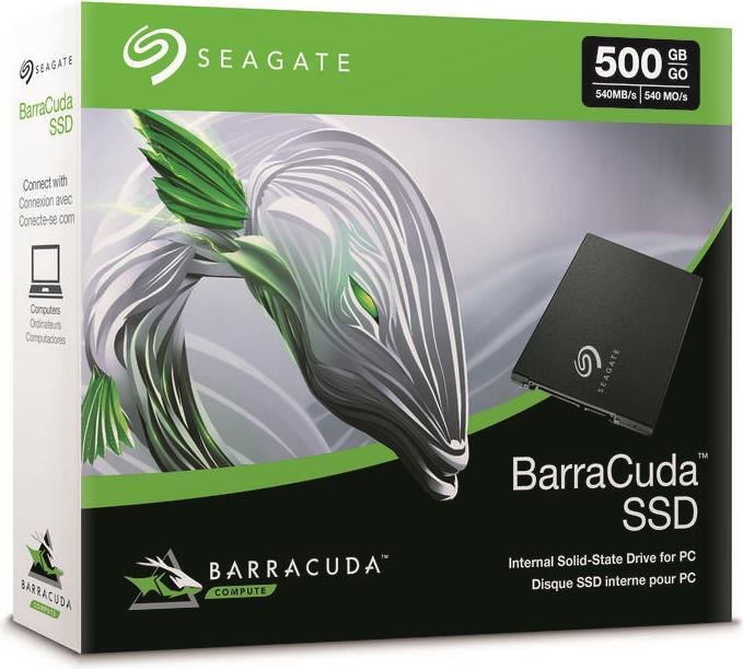 Actual product image Seagate BarraCuda (500 GB, 2.5")